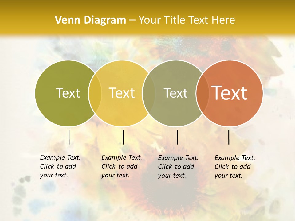 A Colorful Flower Powerpoint Presentation PowerPoint Template