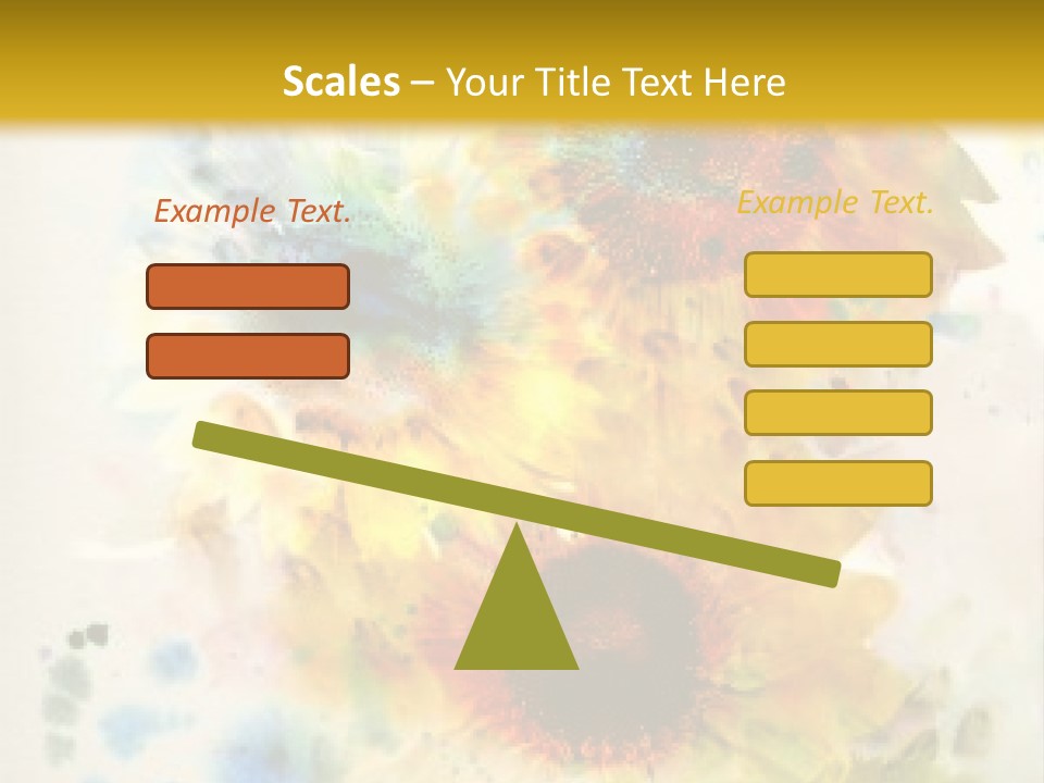 A Colorful Flower Powerpoint Presentation PowerPoint Template