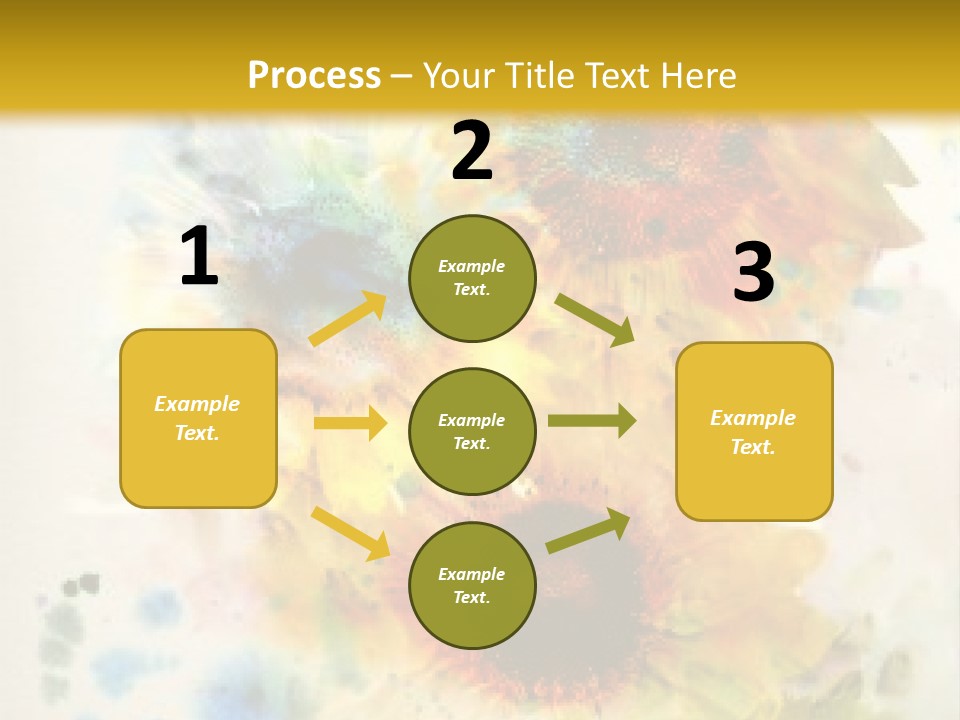 A Colorful Flower Powerpoint Presentation PowerPoint Template