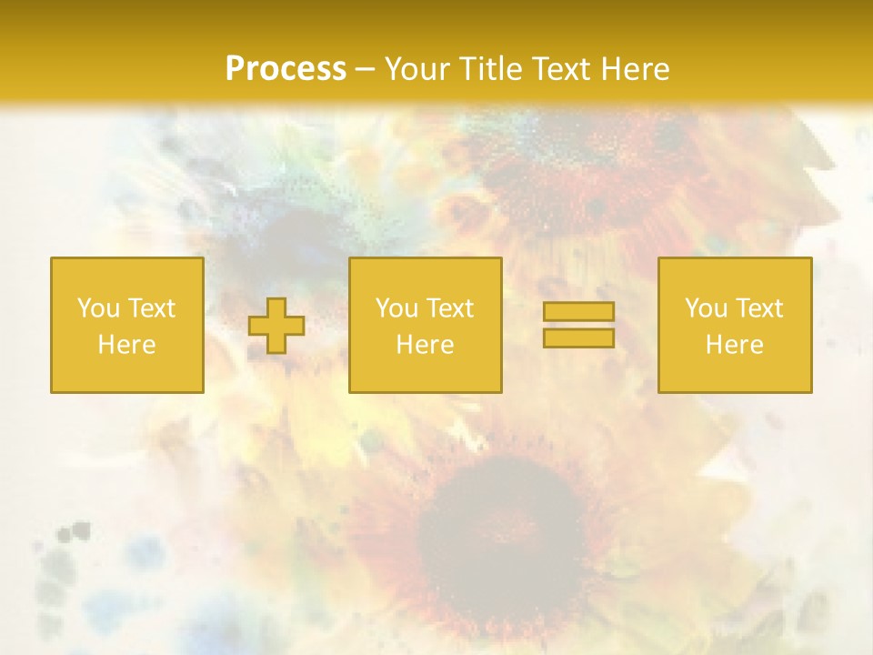 A Colorful Flower Powerpoint Presentation PowerPoint Template