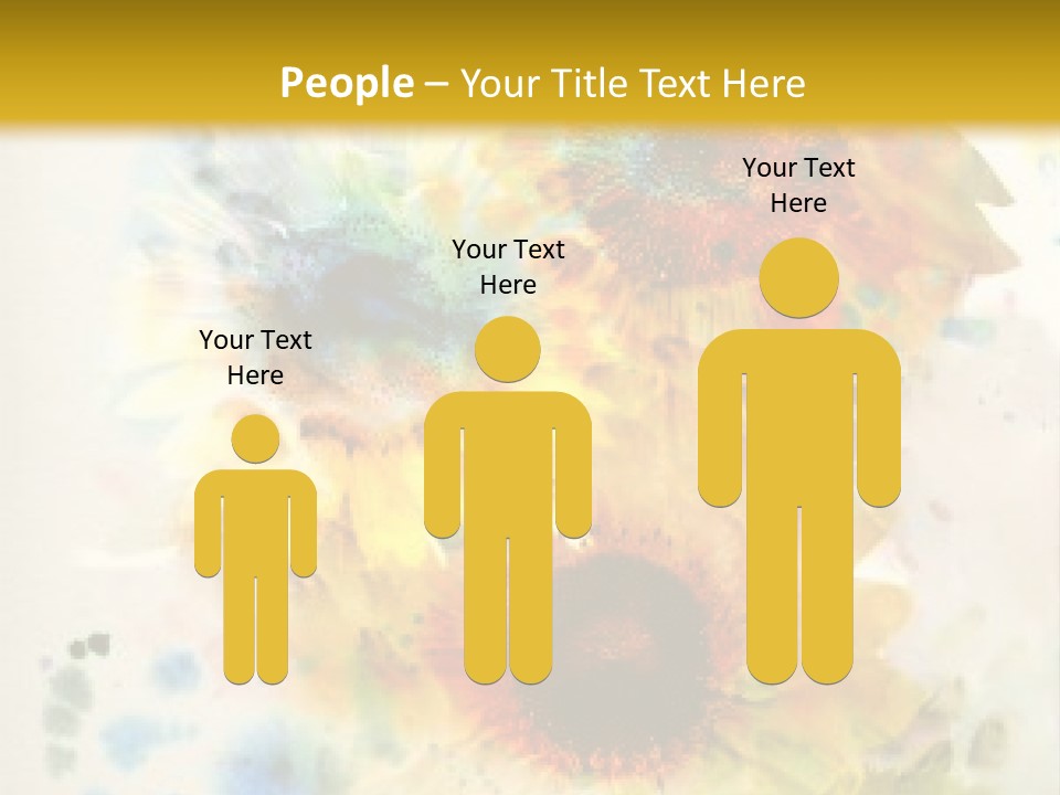 A Colorful Flower Powerpoint Presentation PowerPoint Template