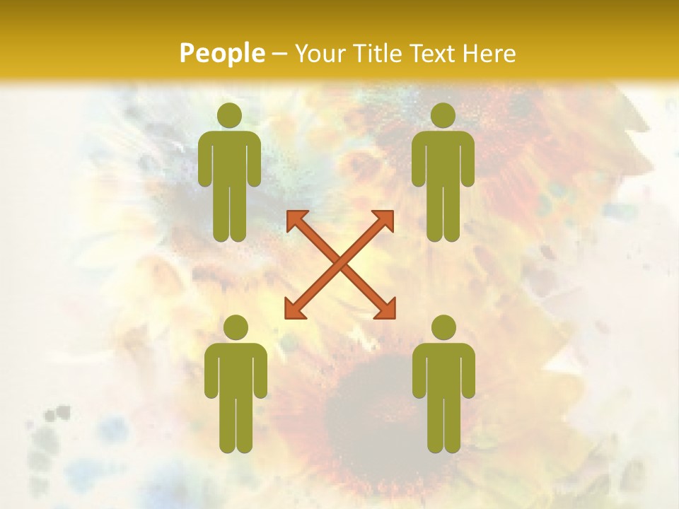 A Colorful Flower Powerpoint Presentation PowerPoint Template