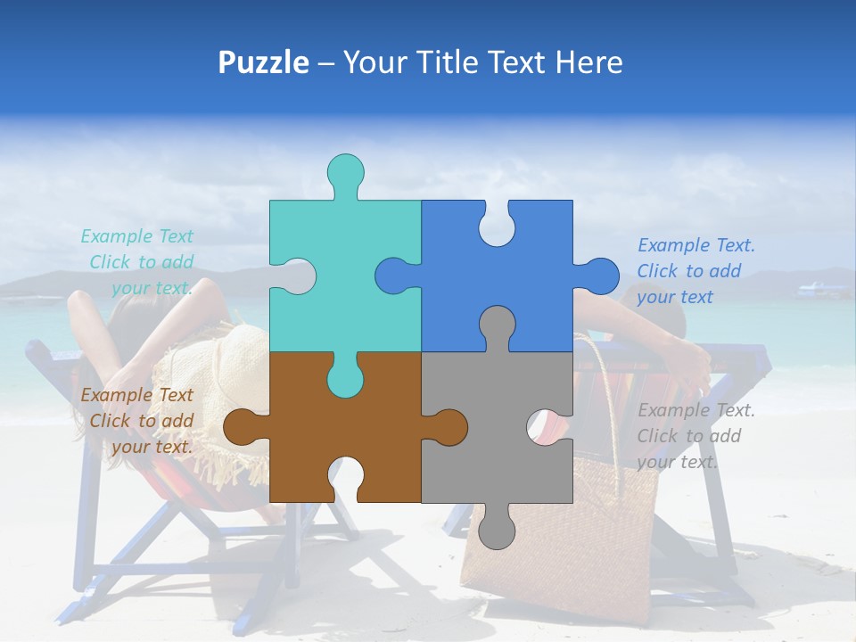 Tropical Lifestyles Remote PowerPoint Template