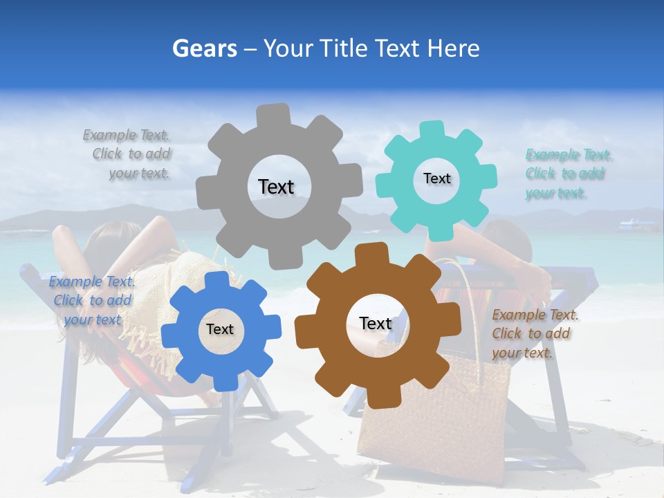 Tropical Lifestyles Remote PowerPoint Template