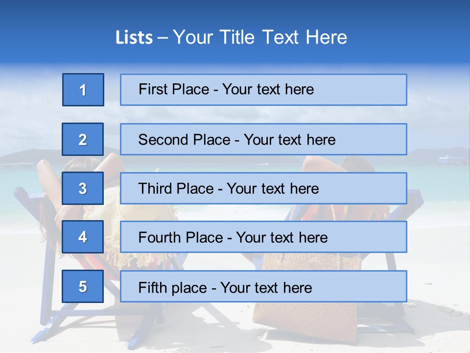 Tropical Lifestyles Remote PowerPoint Template