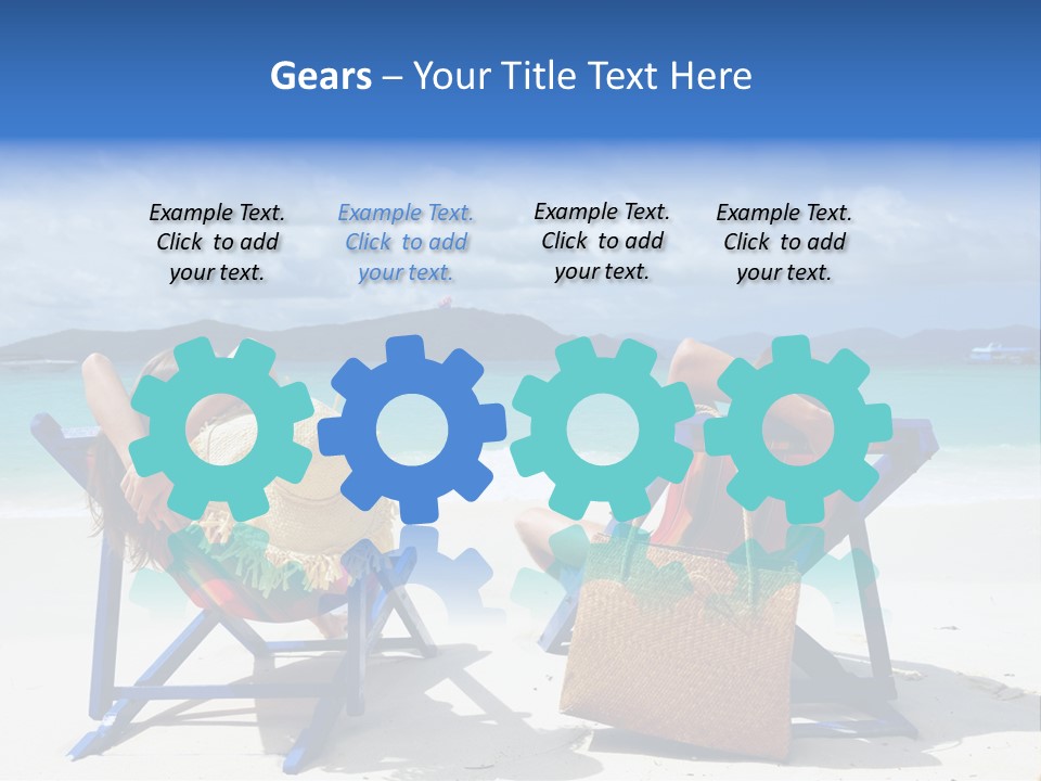 Tropical Lifestyles Remote PowerPoint Template