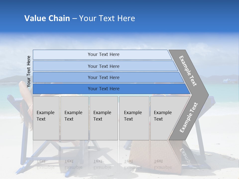 Tropical Lifestyles Remote PowerPoint Template
