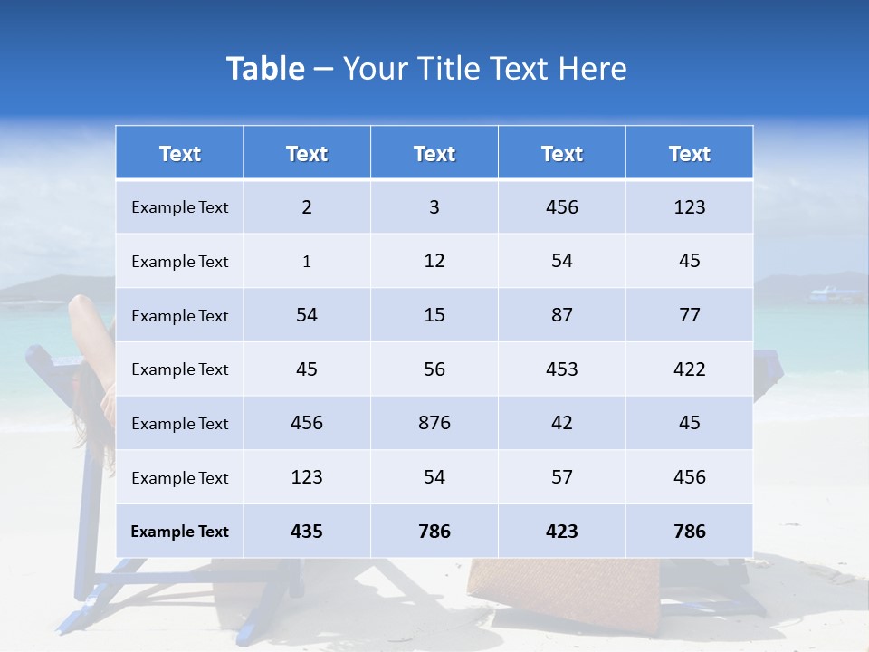 Tropical Lifestyles Remote PowerPoint Template