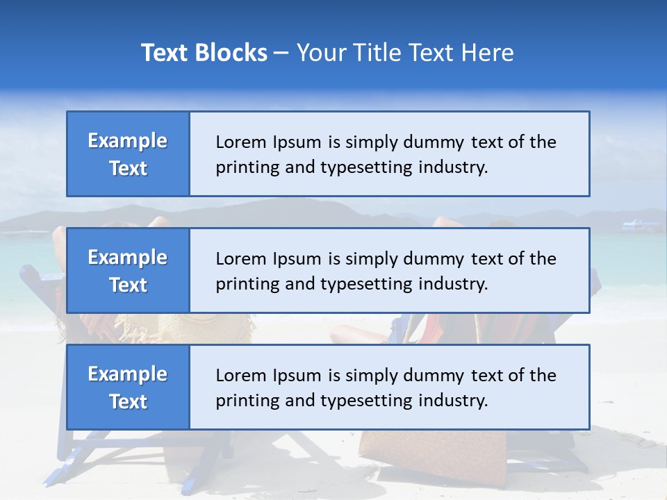Tropical Lifestyles Remote PowerPoint Template