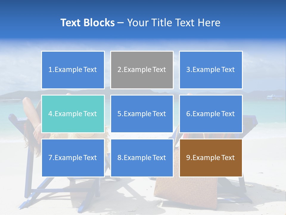 Tropical Lifestyles Remote PowerPoint Template