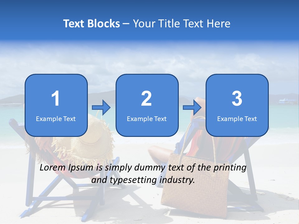 Tropical Lifestyles Remote PowerPoint Template