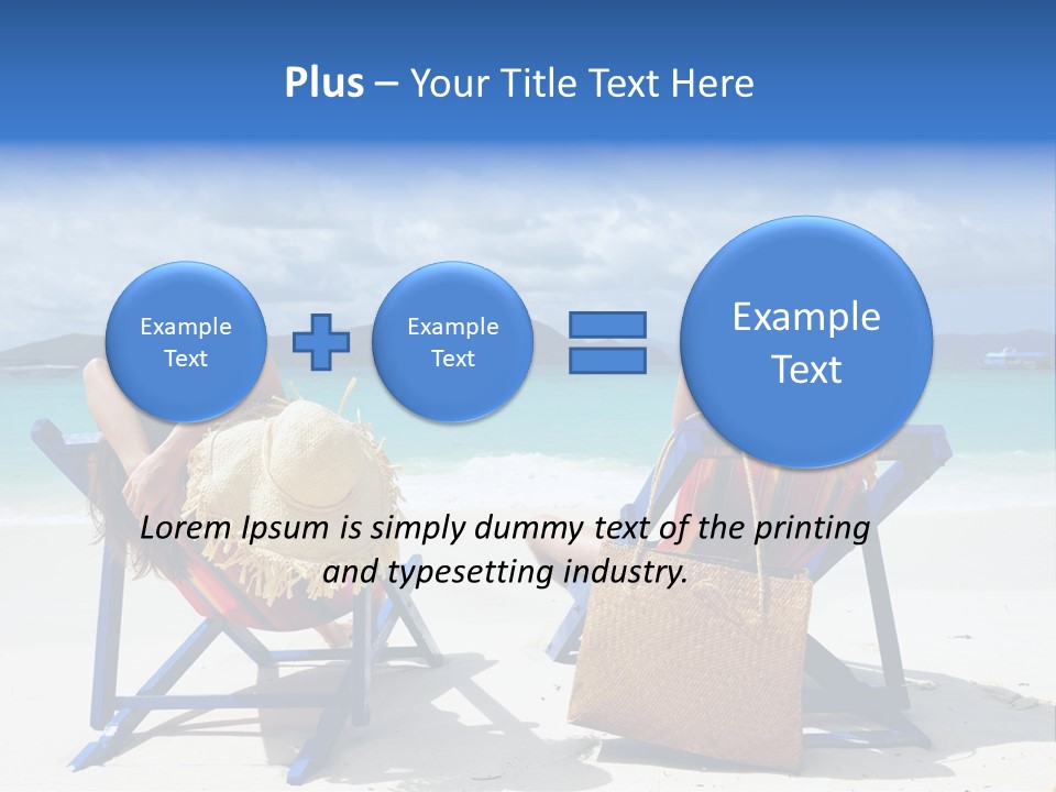 Tropical Lifestyles Remote PowerPoint Template