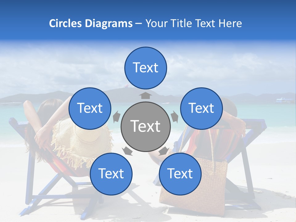 Tropical Lifestyles Remote PowerPoint Template