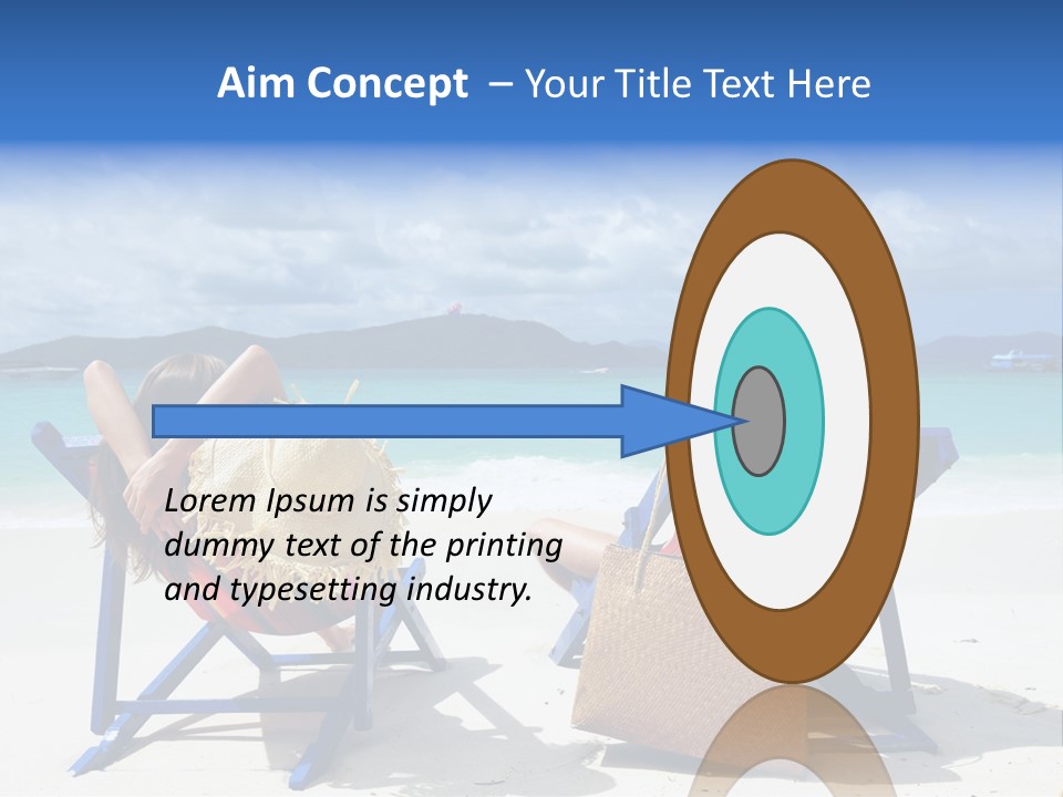 Tropical Lifestyles Remote PowerPoint Template