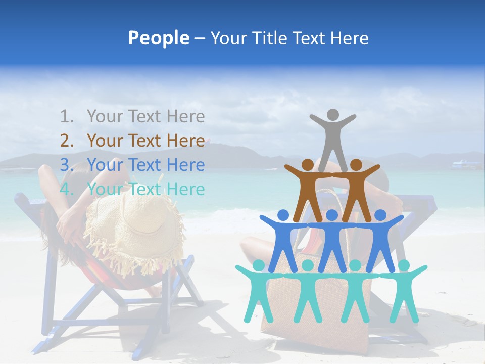 Tropical Lifestyles Remote PowerPoint Template