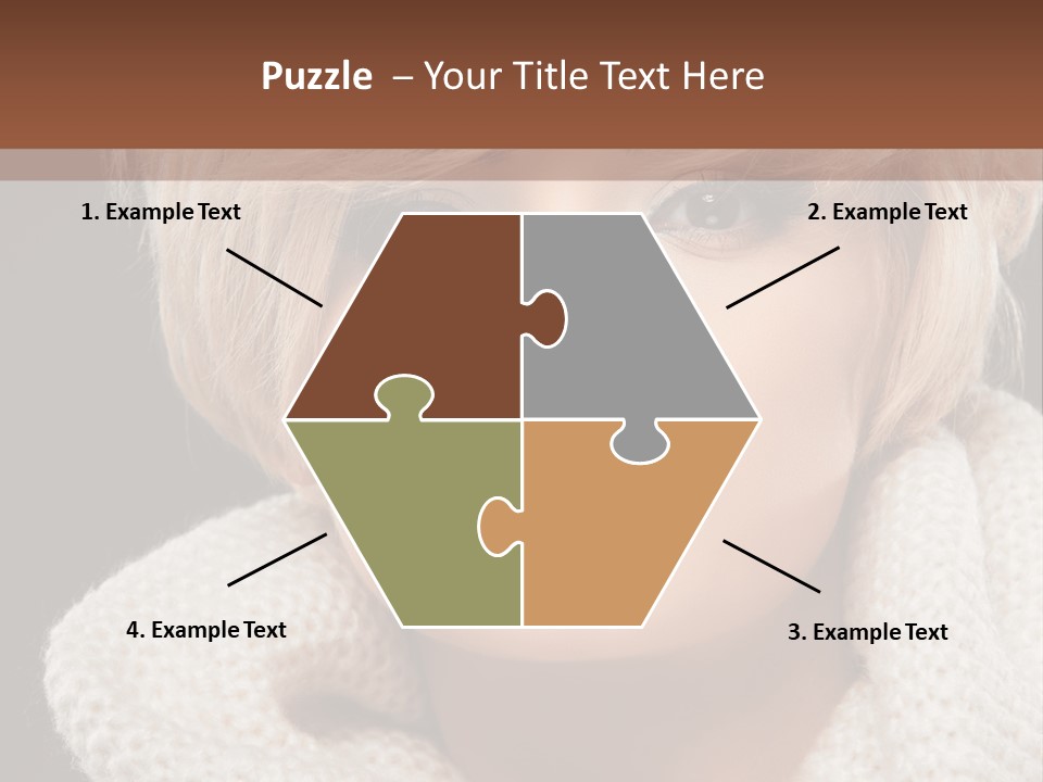 Fashion  Face PowerPoint Template