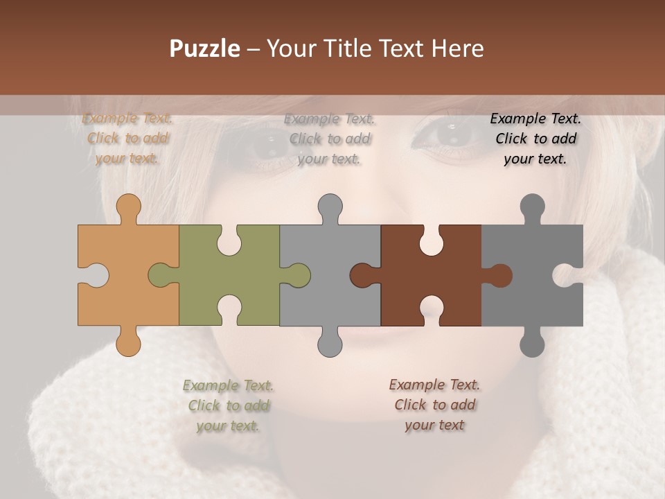 Fashion  Face PowerPoint Template