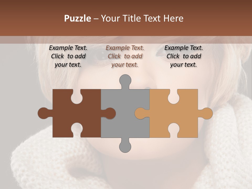 Fashion  Face PowerPoint Template