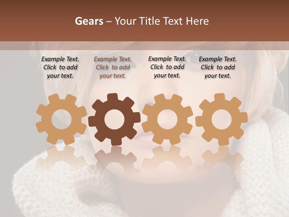 Fashion  Face PowerPoint Template