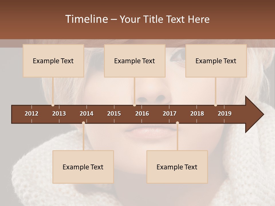Fashion  Face PowerPoint Template