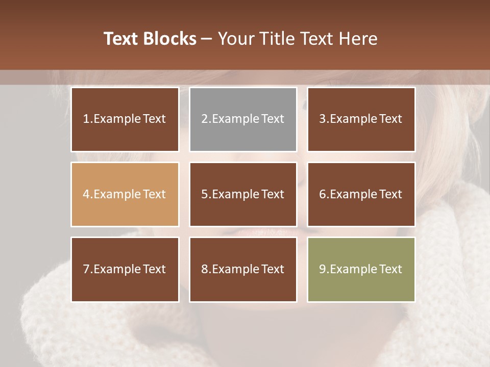 Fashion  Face PowerPoint Template