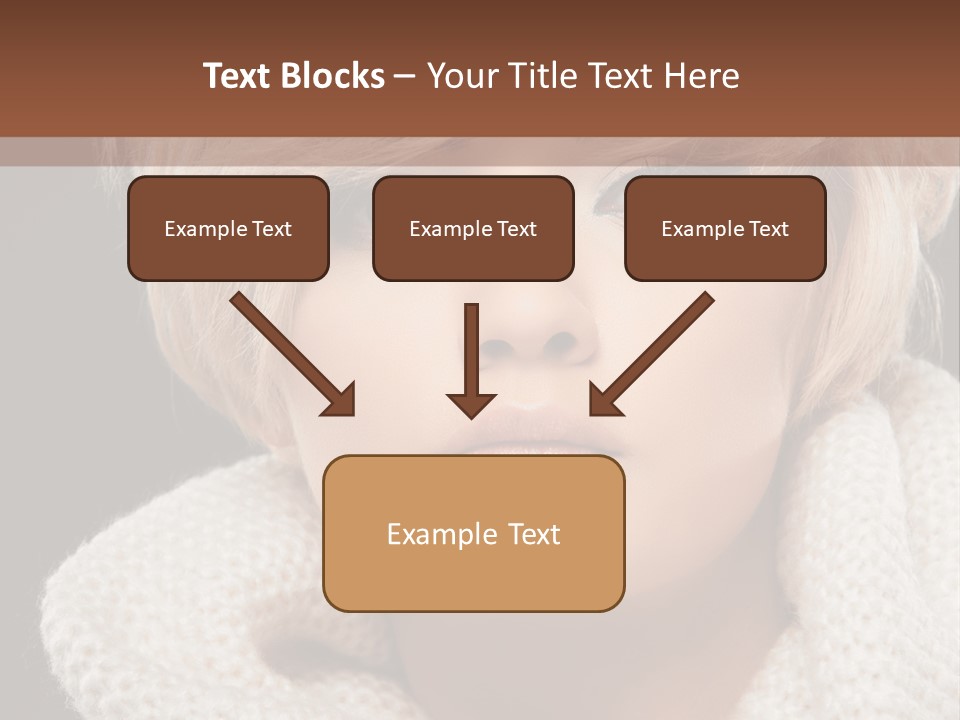 Fashion  Face PowerPoint Template