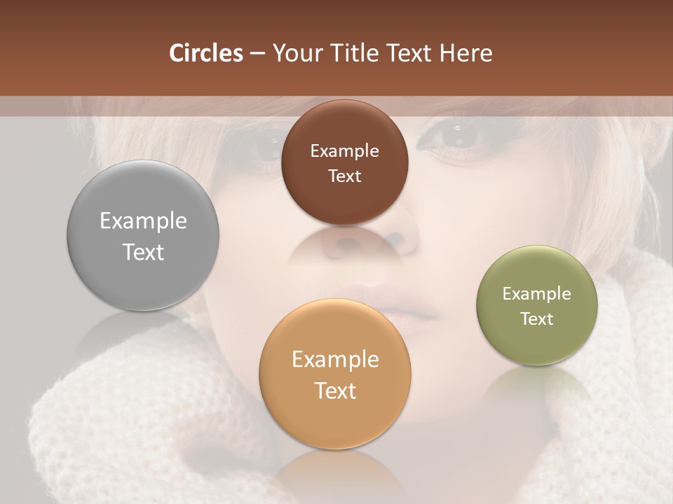Fashion  Face PowerPoint Template