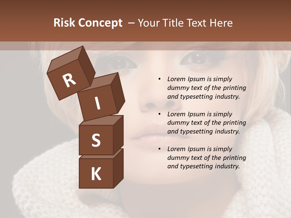 Fashion  Face PowerPoint Template