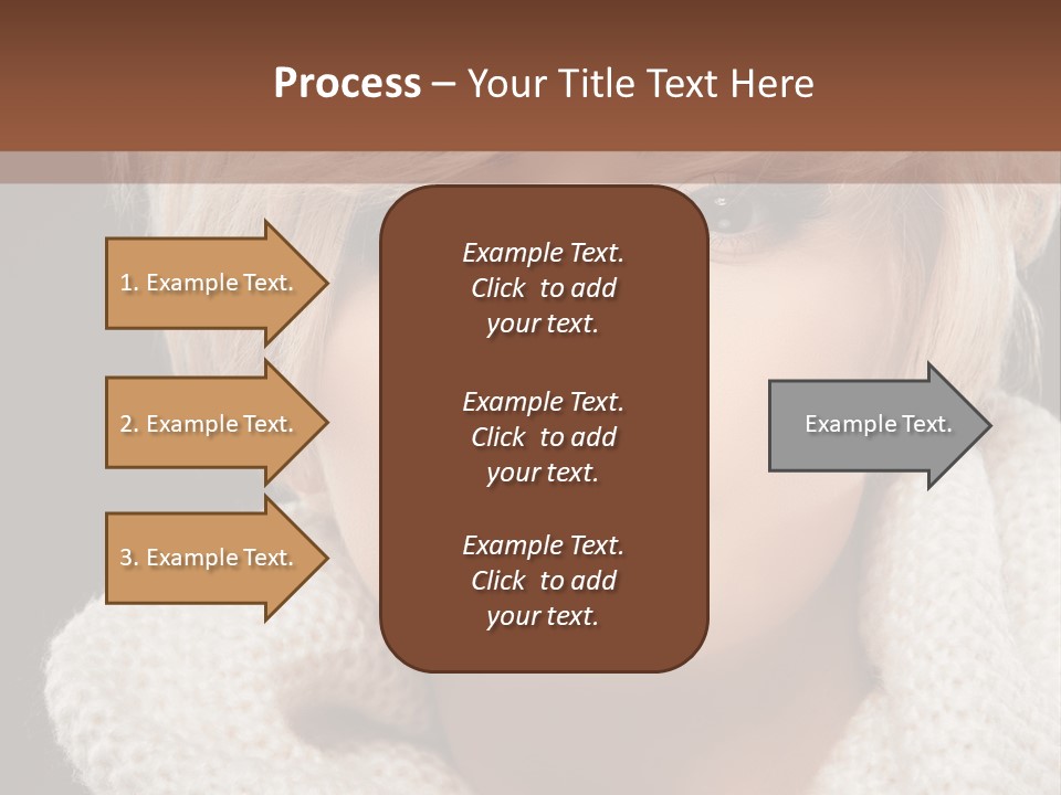 Fashion  Face PowerPoint Template