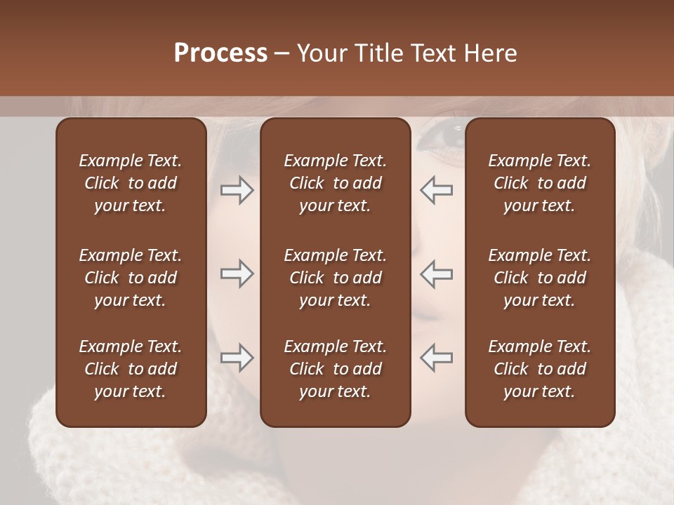 Fashion  Face PowerPoint Template