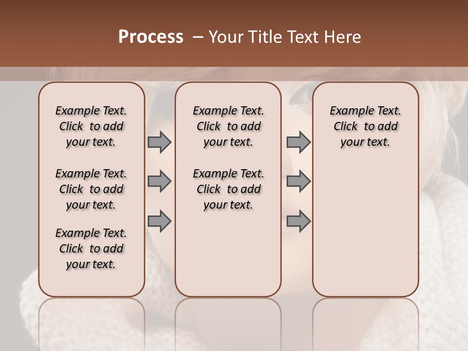 Fashion  Face PowerPoint Template