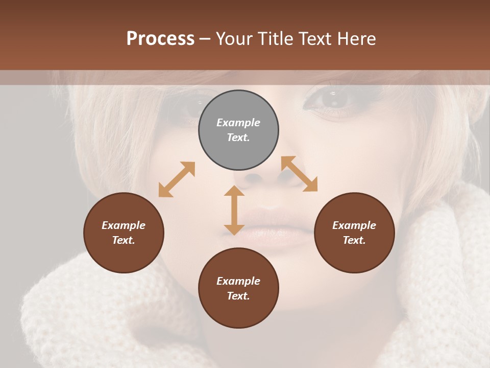 Fashion  Face PowerPoint Template