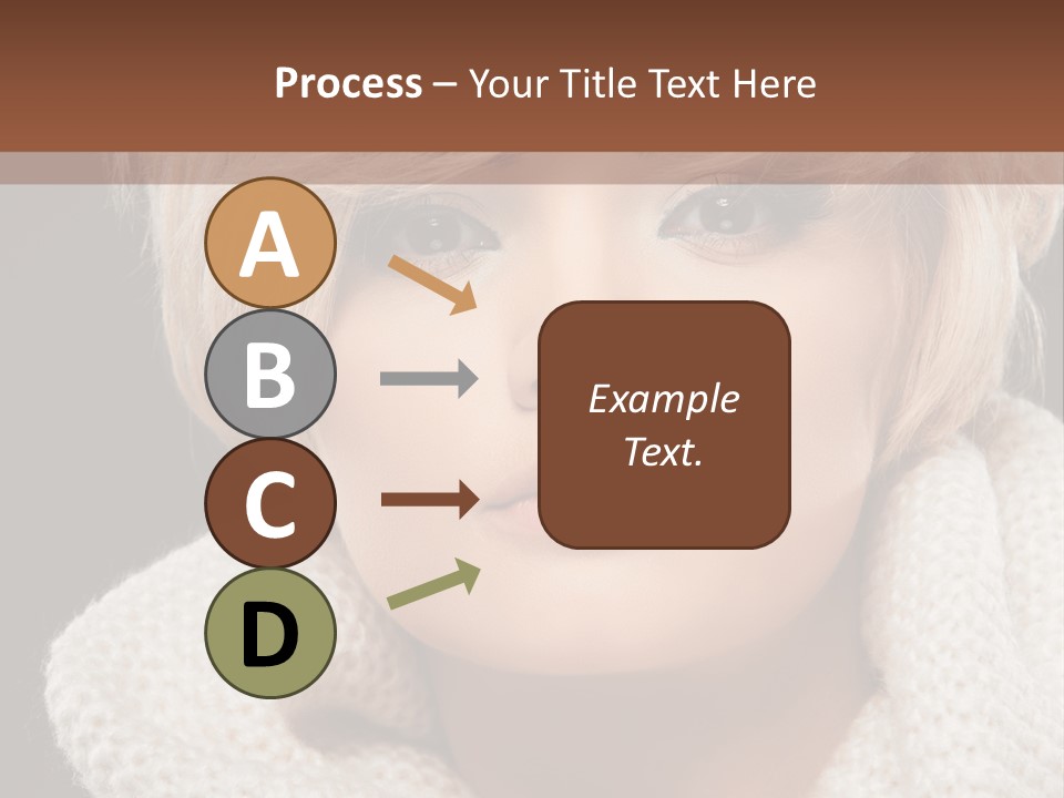 Fashion  Face PowerPoint Template