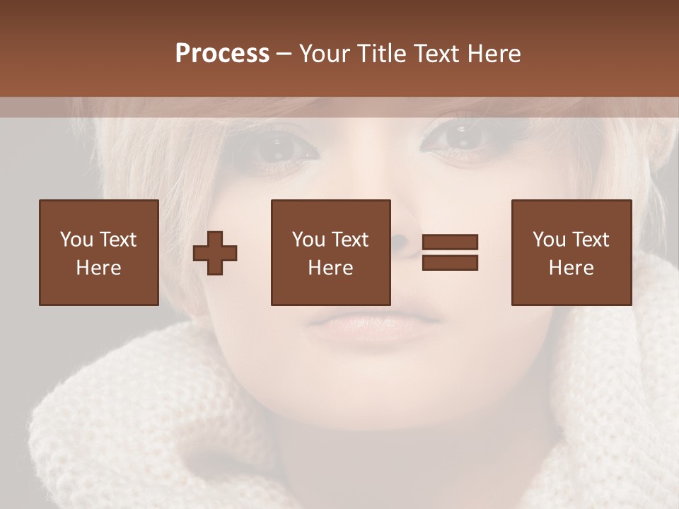 Fashion  Face PowerPoint Template