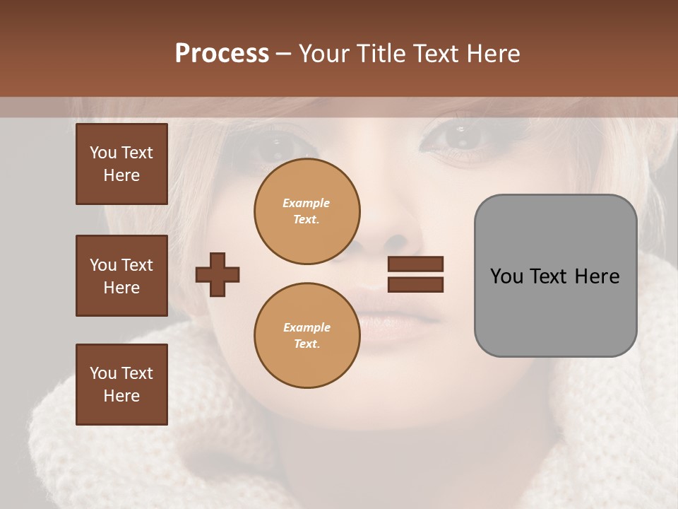 Fashion  Face PowerPoint Template