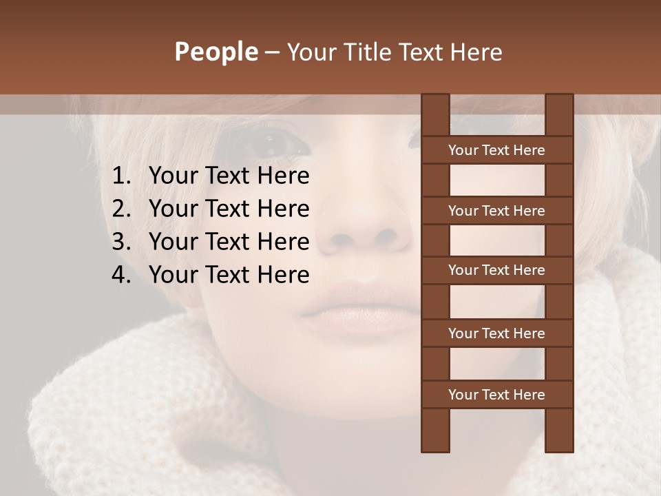 Fashion  Face PowerPoint Template