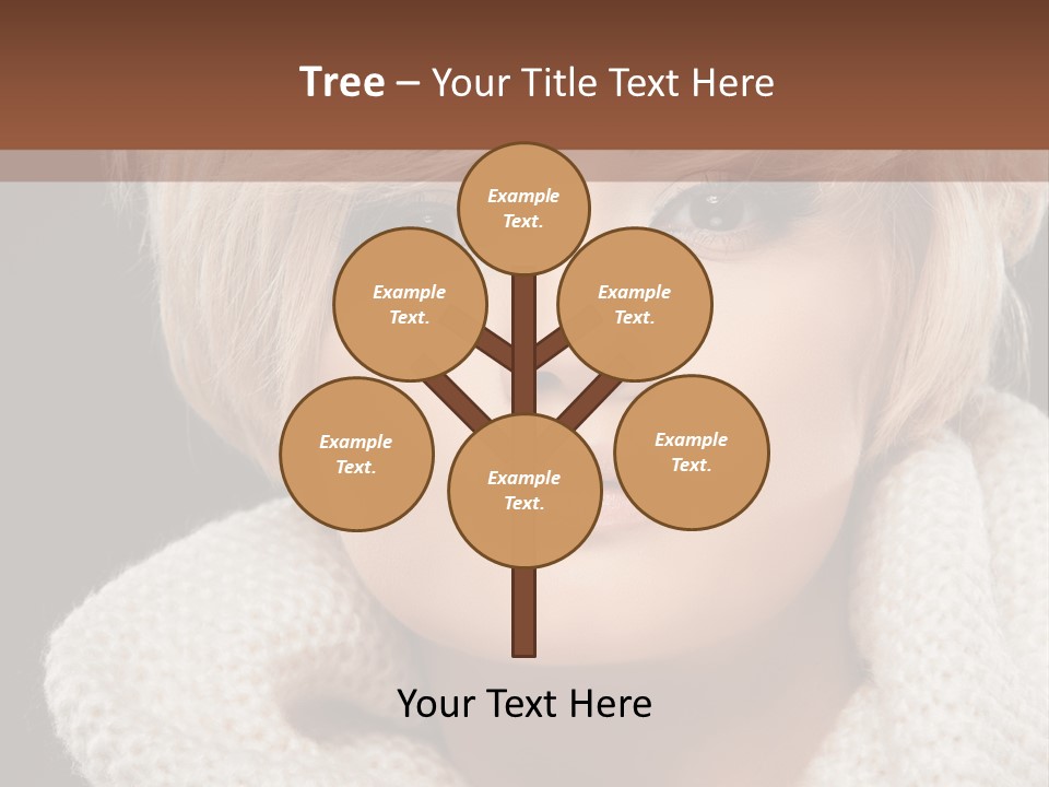 Fashion  Face PowerPoint Template