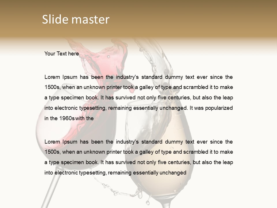 Still Object Crystal PowerPoint Template