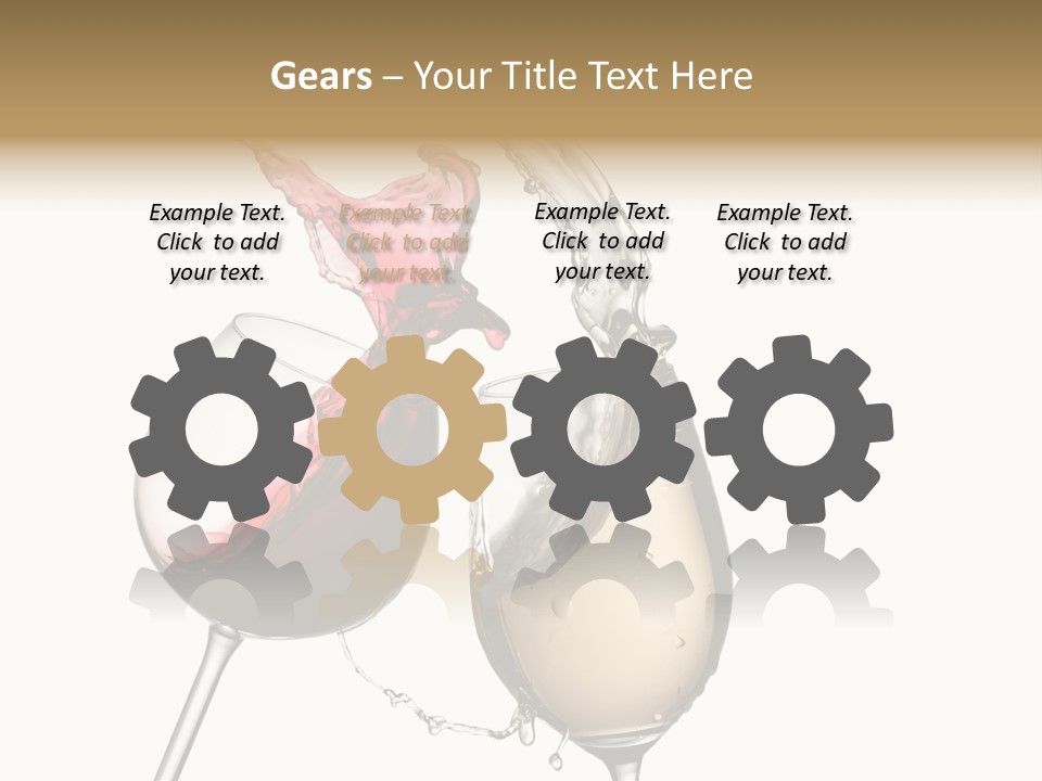 Still Object Crystal PowerPoint Template