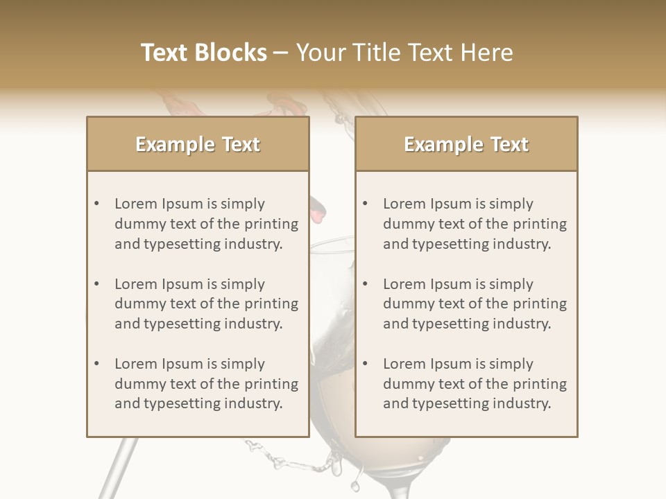 Still Object Crystal PowerPoint Template