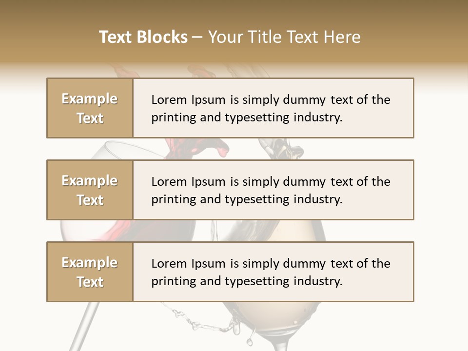 Still Object Crystal PowerPoint Template