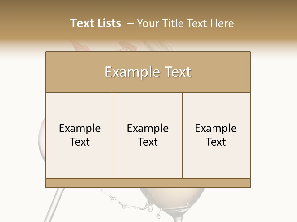 Still Object Crystal PowerPoint Template