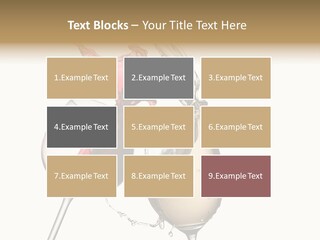 Still Object Crystal PowerPoint Template