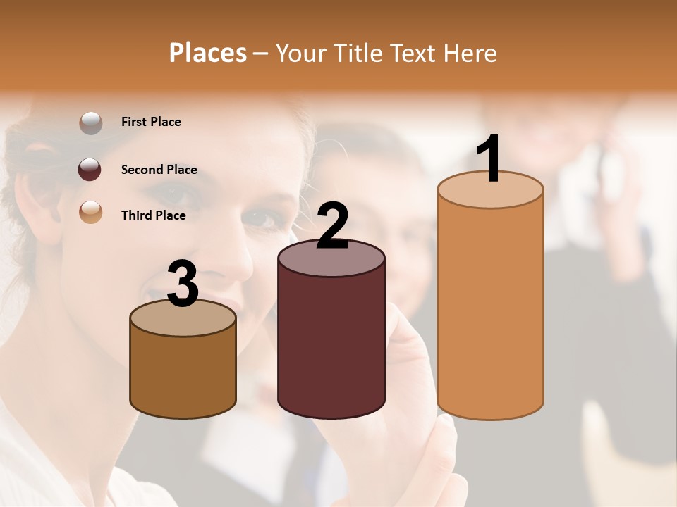 Businesspeople Professional Friend PowerPoint Template