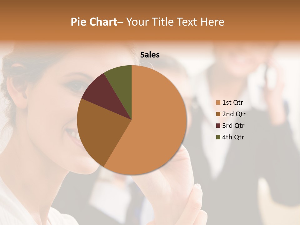 Businesspeople Professional Friend PowerPoint Template