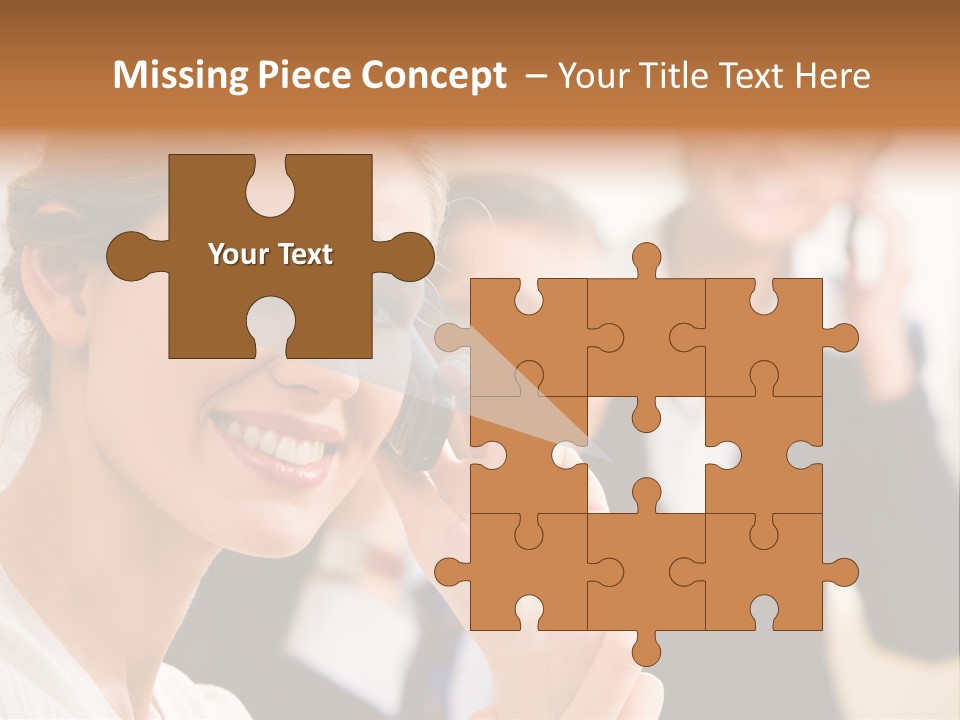 Businesspeople Professional Friend PowerPoint Template