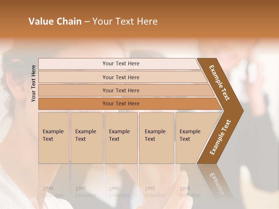 Businesspeople Professional Friend PowerPoint Template