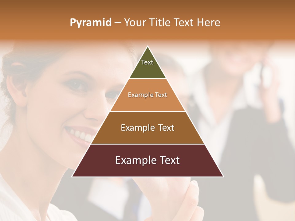 Businesspeople Professional Friend PowerPoint Template