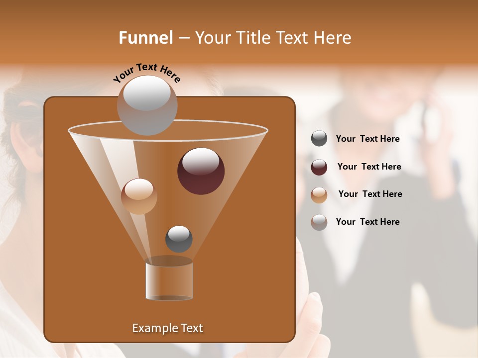 Businesspeople Professional Friend PowerPoint Template