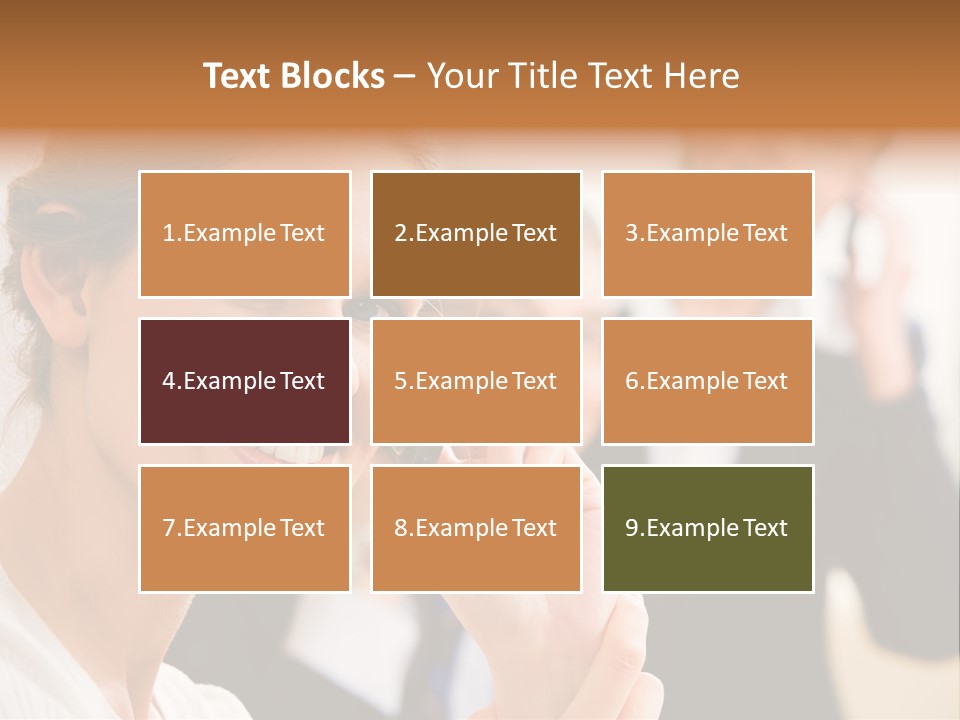 Businesspeople Professional Friend PowerPoint Template